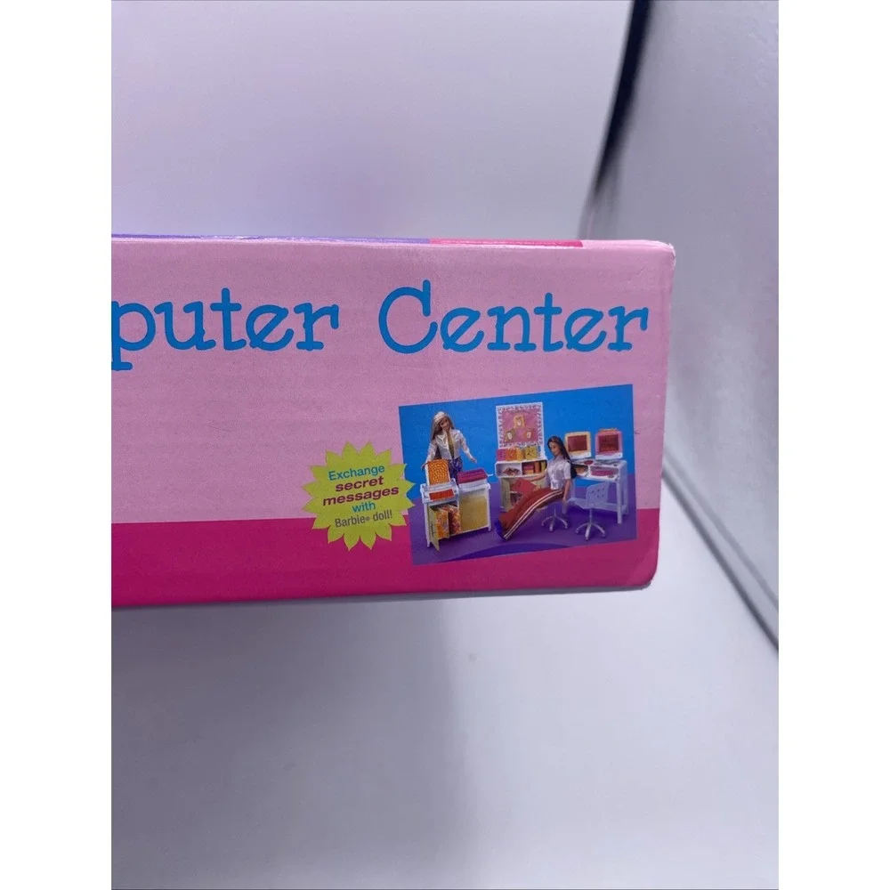Barbie Secret Message‎ Computer Center Playset 2000 Mattel #67278